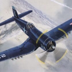 CORSAIR VOUGHT F4U-4 – Battle of Jangjin Reservoir – ACADEMY 1:48