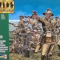 WWII AUSTRALIAN INFANTRY (50 Figuras) – REVELL 1:72