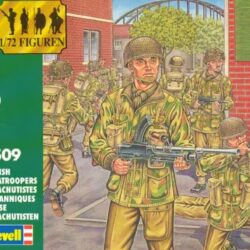 WWII BRITISH PARATROOPERS (50 Figuras) – REVELL 1:72
