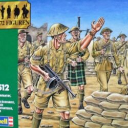 WWII SCOTTISH INFANTRY 8th ARMY (50 Figuras) – REVELL 1:72