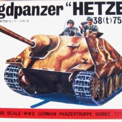 JAGDPANZER «HETZER» 38t 75mm – BANDAI 1:48