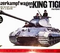 PANZER VI KING TIGER Sd.Kfz.181 – BANDAI 1:48