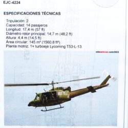 Calcas BELL UH-1C Ejercito Nacional de Colombia 1:35 – Orión Decals