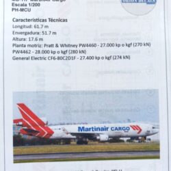 Calcas MD-11F MartinAir Cargo – 1:200 – Orión Decals