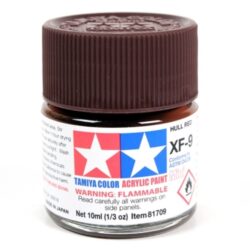 PINTURA ACRILICA TAMIYA Hull Red Mate XF-9 x 10ml