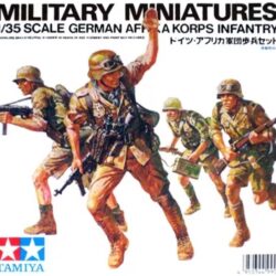 GERMAN AFRIKA KORPS INFANTRY – TAMIYA 1:35