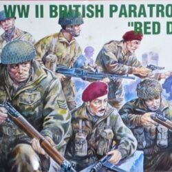 WWII BRITISH PARATROOPERS «Red Devils» ESCI 1:35