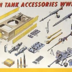 GERMAN TANK ACCESSORIES WWII – ITALERI 1:35