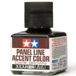 PANEL LINE ACCENT COLOR «DARK-BROWN» TAMIYA x 40ml