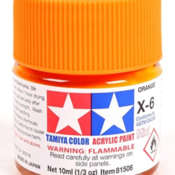 PINTURA ACRILICA TAMIYA Orange X-6 x 10ml