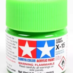 PINTURA ACRILICA TAMIYA  Light Green X-15 x 10ml