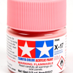PINTURA ACRILICA TAMIYA  Pink X-17 x 10ml