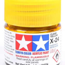 PINTURA ACRILICA TAMIYA  Clear Yellow X-24 x 10ml