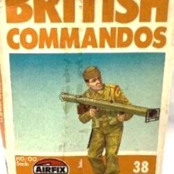 WWII BRITISH COMMANDOS (38Fig.) – AIRFIX 1:76