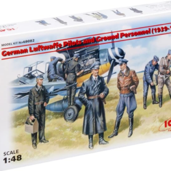 GERMAN LUFTWAFFE PILOTS & GROUND PERSONNEL (1939-1945) – ICM 1:48