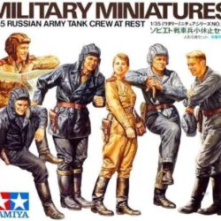 RUSSIAN ARMY TANK CREW AT REST – TAMIYA 1:35