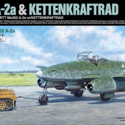 MESSERSCHMITT Me-262 A-2a + KETTENKRAFTRAD -TAMIYA 1:48