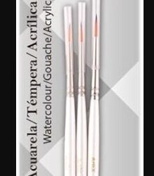 PINCELES SET x 3 Delgado-Fino – ARTIX