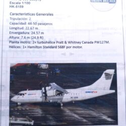 Calcas ATR 42-500 Easy Fly – 1:100 – Orión Decals