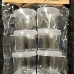 ENVASES PLASTICOS (mini) CON TAPA HERMÉTICA x 8 – CS