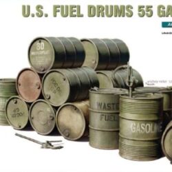 US FUEL DRUMS 55 GAL. – MINIART 1:48